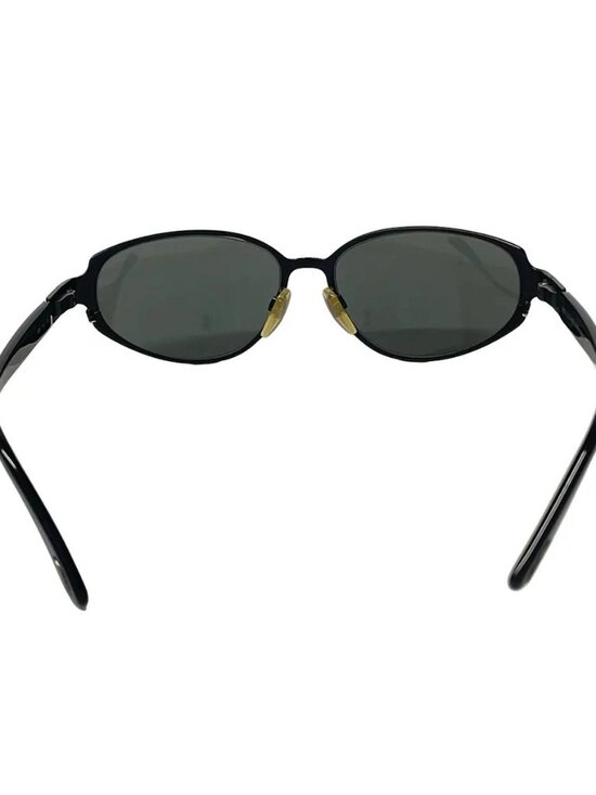 BVLGARI 605 Black Plastic Hardware Sunglasses